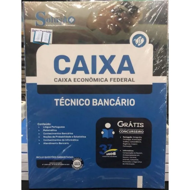 Apostila Caixa 2023 - Técnico Bancário