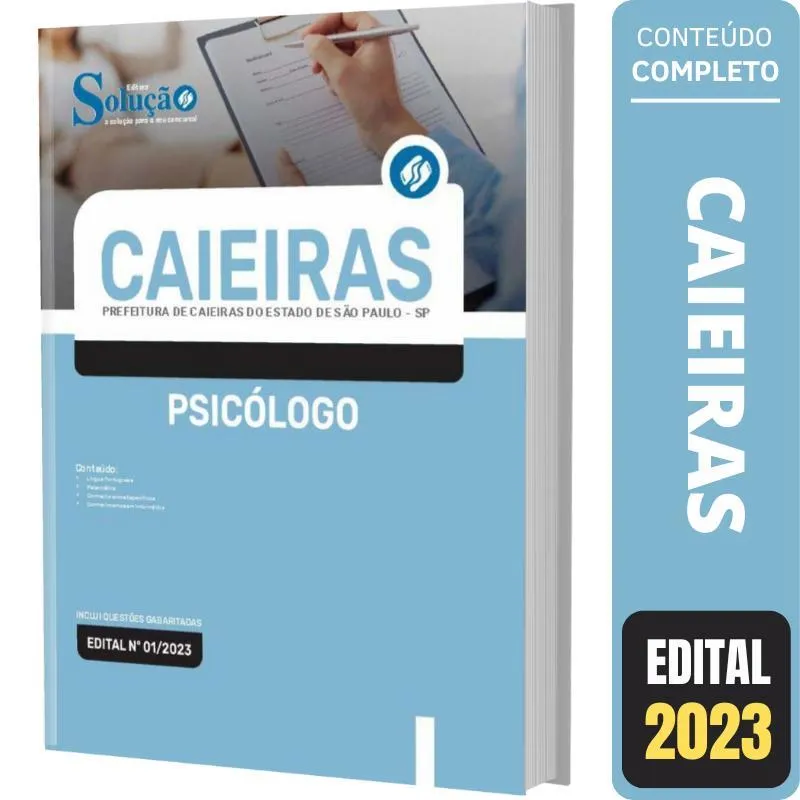 Apostila Prefeitura Caieiras Sp - Psicólogo
