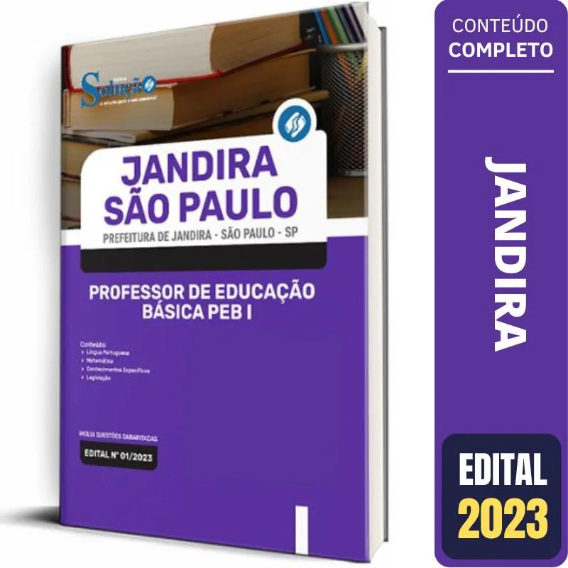 Apostila Professor Peb I Jandira Sp - 376 Páginas