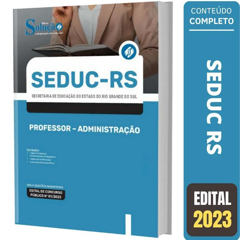 Apostila Concurso Seduc Rs - Professor - Administração