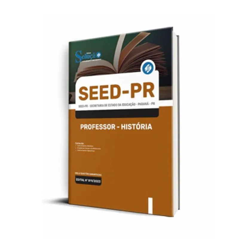 Apostila seed pr Professor História - Ed. Solução