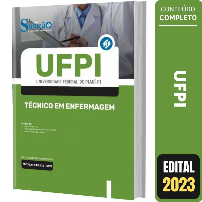 Apostila Concurso Ufpi - Técnico Em Enfermagem