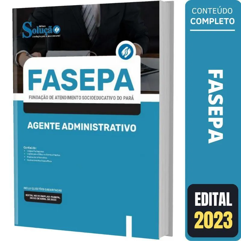 Apostila Concurso Fasepa - Agente Administrativo
