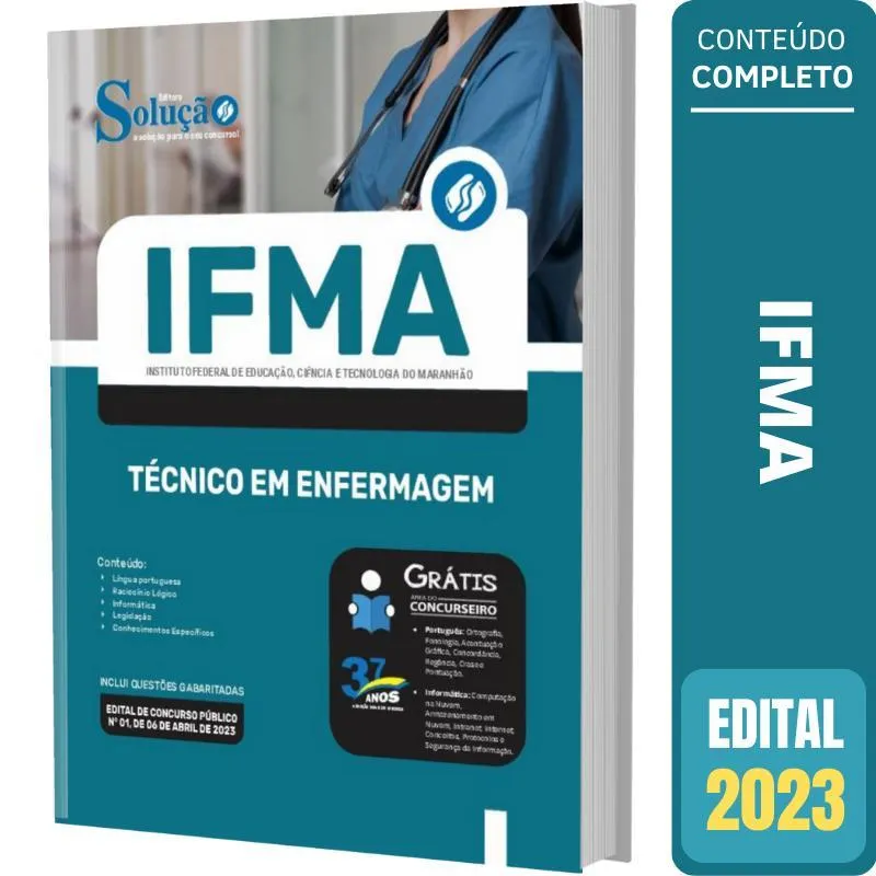 Apostila Concurso Ifma - Técnico Em Enfermagem