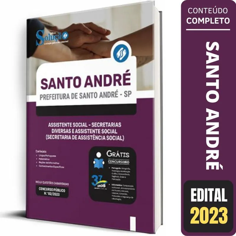 Apostila Prefeitura Santo André Sp - Assistente Social