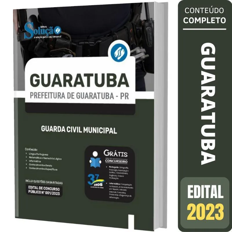 Apostila Prefeitura Guaratuba Pr - Guarda Civil Municipal