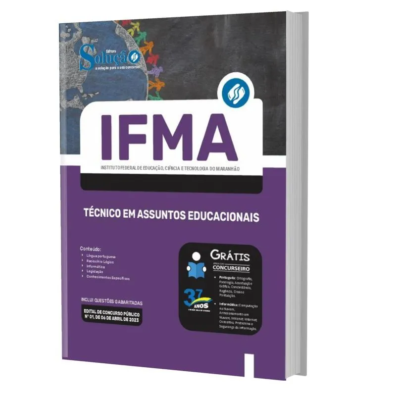 Apostila Concurso Ifma - Técnico Em Assuntos Educacionais