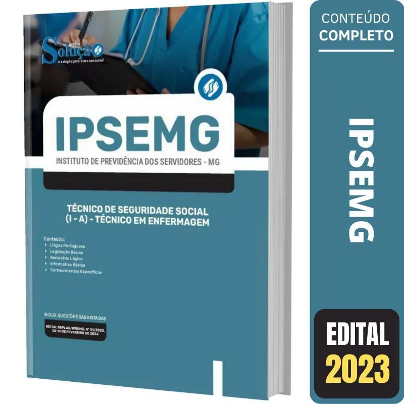 Apostila Ipsemg - Seguridade Social - Técnico Em Enfermagem