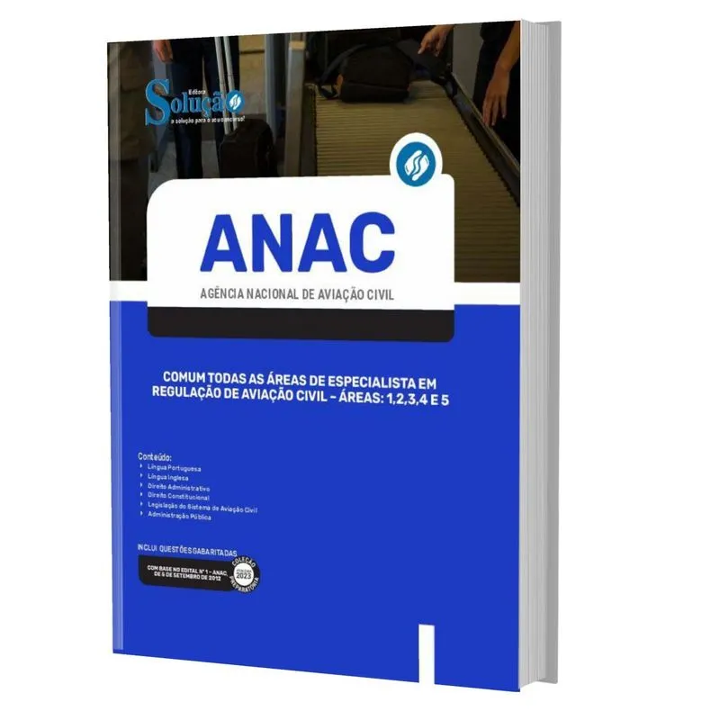 Apostila Concurso Anac - Comum Regulação De Aviação Civil