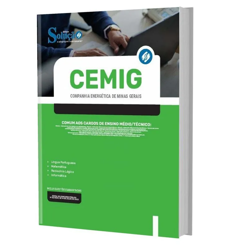 Apostila Concurso Cemig 2023 - Cargos Ensino Médio/técnico