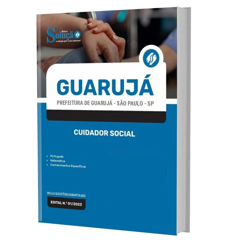 Apostila Prefeitura De Guarujá Sp 2023 - Cuidador Social