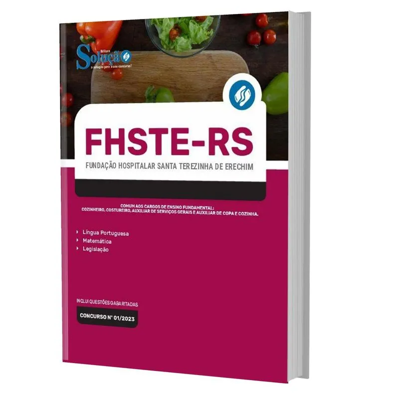Apostila Fhste Rs 2023 - Comum Aos Cargos Ensino Fundamental