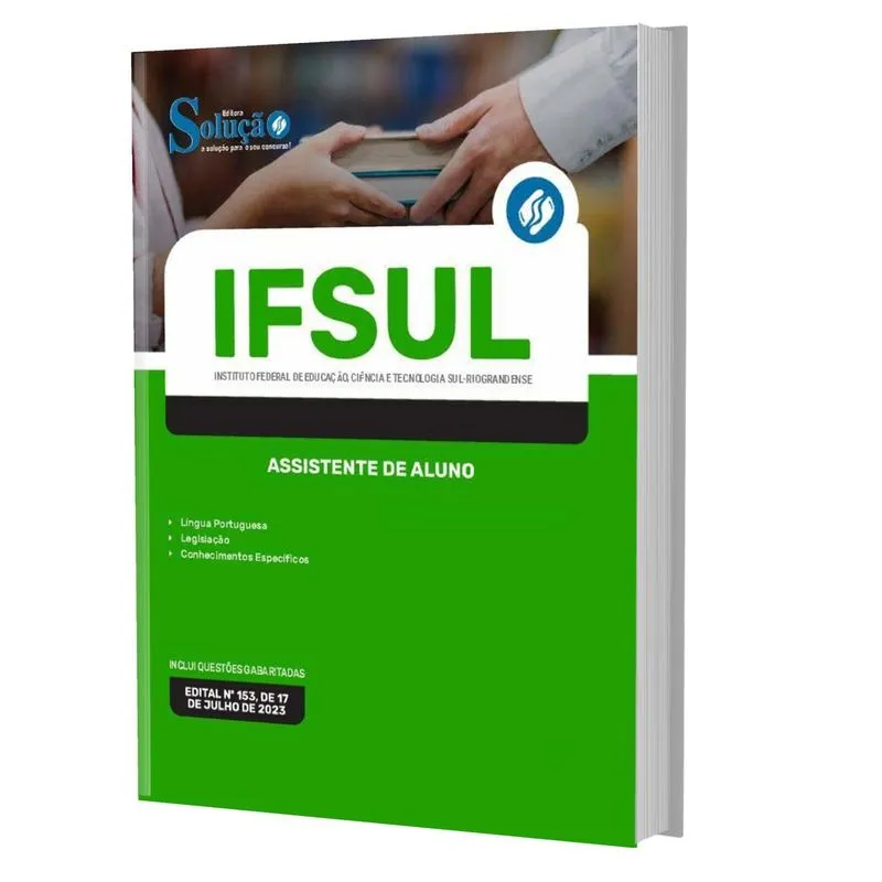 Apostila Ifsul 2023 - Assistente De Aluno