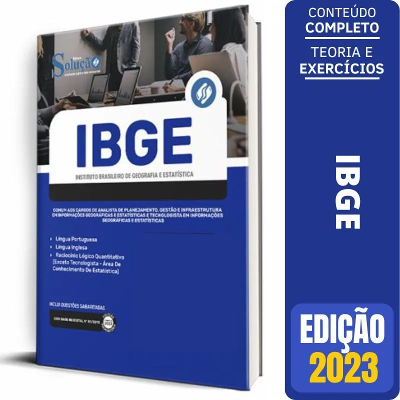 Apostila Ibge Comum Aos Cargos De Analista E Tecnologista