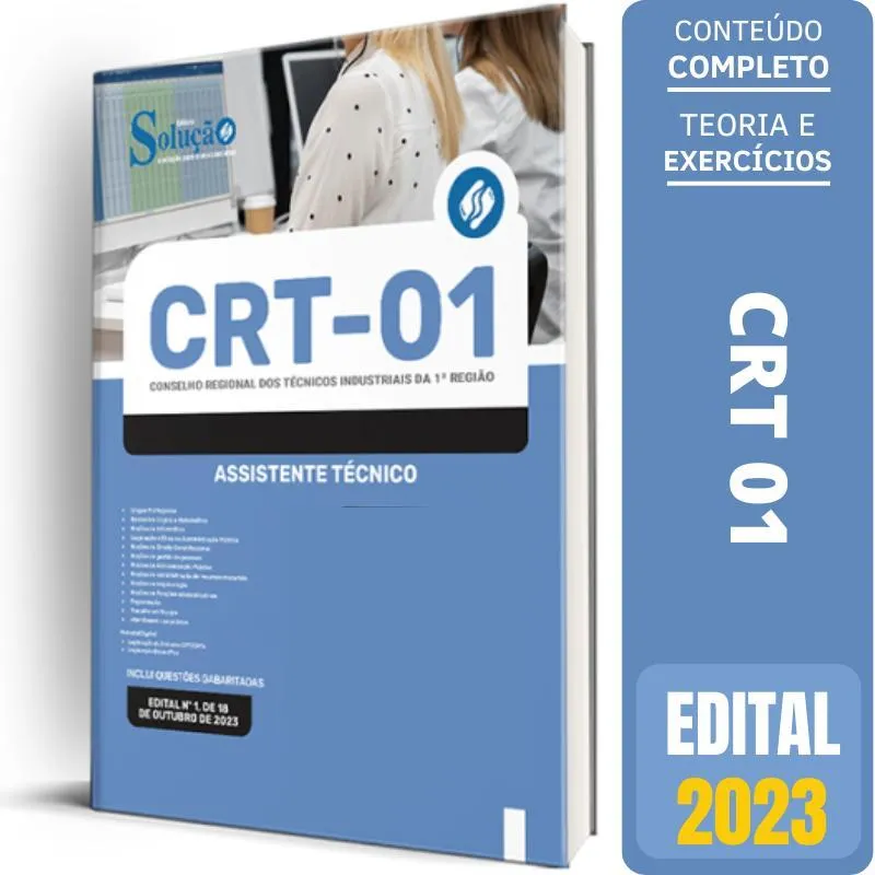 Apostila Crt 1 2023 - Assistente Técnico