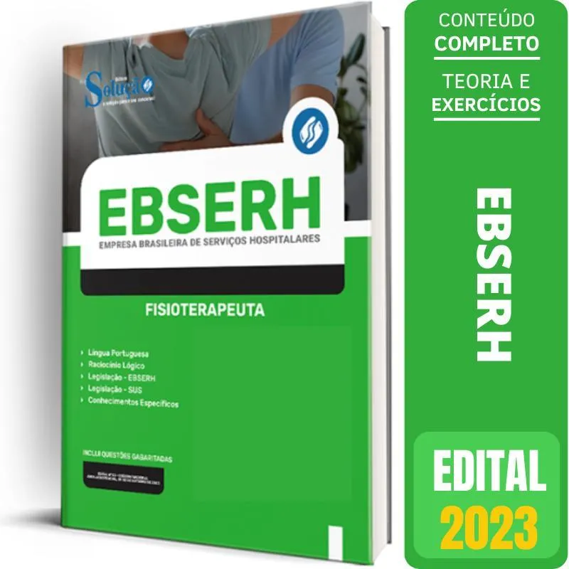 Apostila Concurso Ebserh 2023 - Fisioterapeuta