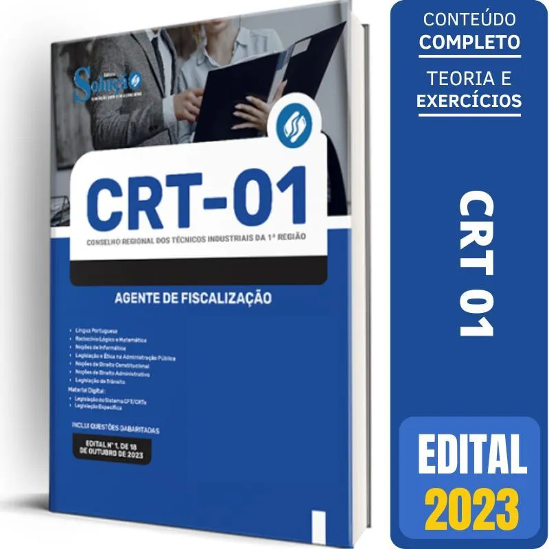 Apostila Concurso Crt 1 2023 - Agente De Fiscalização