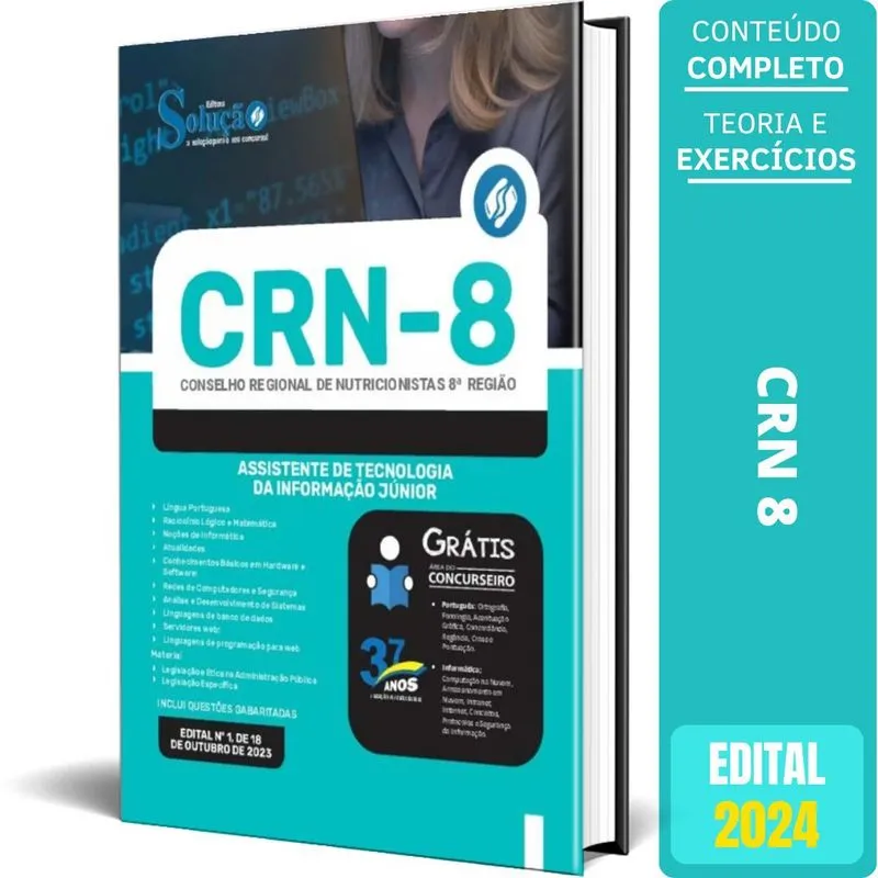 Apostila Crn 8 2024 Assistente Tecnologia Da Informação