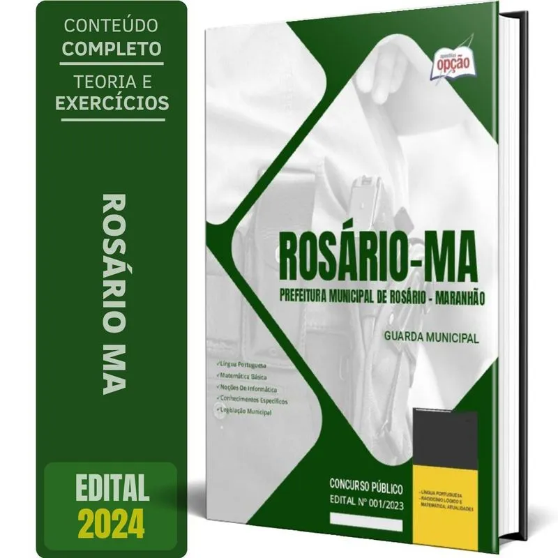 Apostila Prefeitura De Rosário Ma 2024 - Guarda Municipal