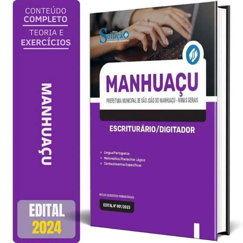 Apostila Prefeitura São João Do Manhuaçu Mg 2024