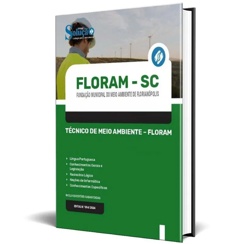 Apostila Floram Sc 2024 - Técnico De Meio Ambiente - Floram
