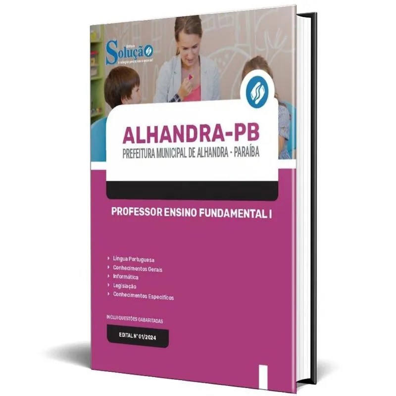 Apostila Prefeitura Alhandra Pb 2024 Professor Ensino