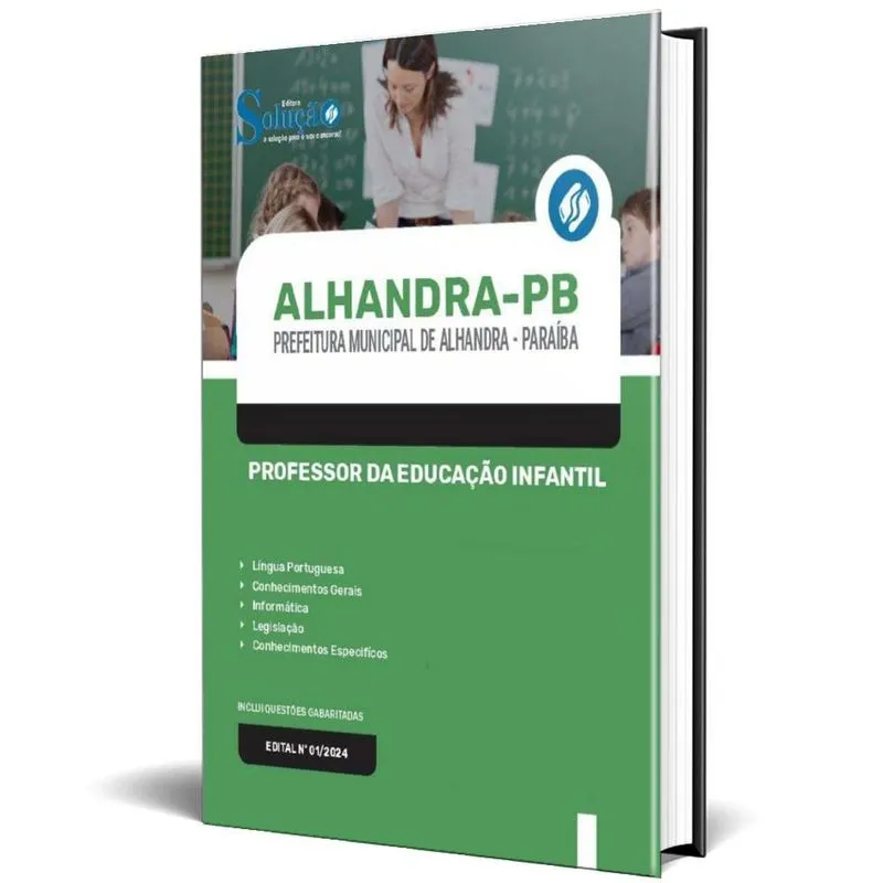 Apostila Prefeitura Alhandra Pb 2024 Professor Da Educação