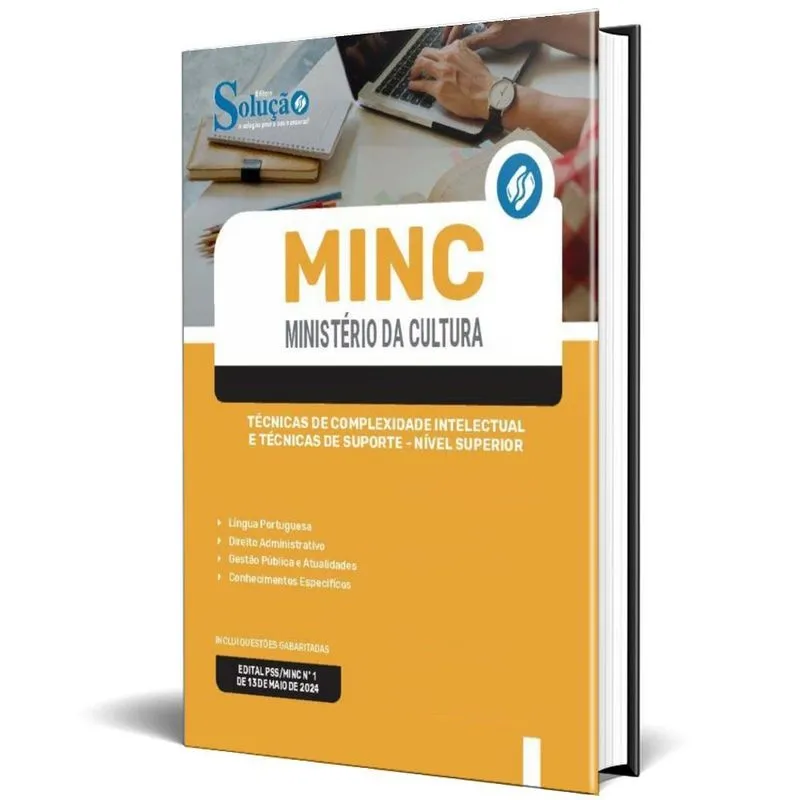 Apostila Minc Ministério Da Cultura 2024 Técnicas