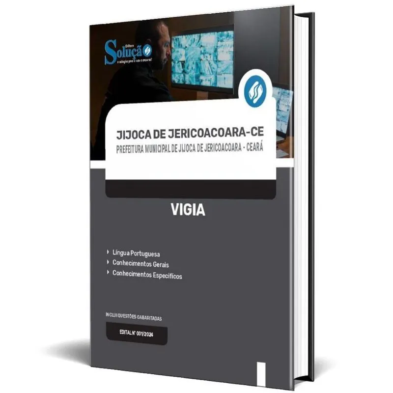 Apostila Prefeitura De Jijoca Jericoacoara Ce 2024 - Vigia