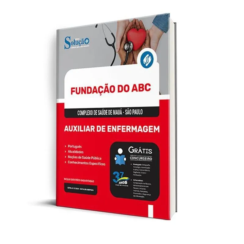 Apostila Fundação Do Abc 2024 Complexo Saúde Mauá Sp 2024