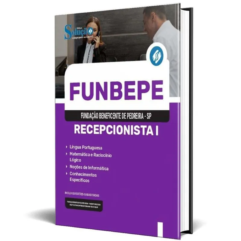 Apostila Funbepe 2024 - Recepcionista I