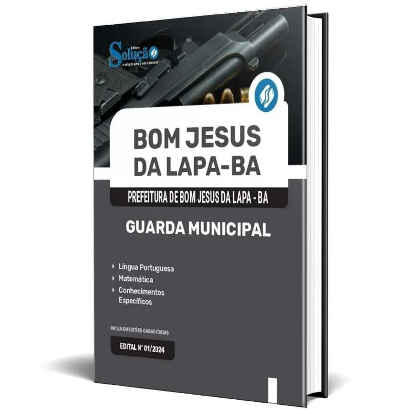 Apostila Prefeitura Bom Jesus Da Lapa Ba 2024 Guarda