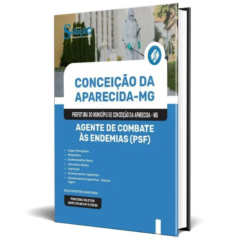 Apostila Prefeitura Conceição Da Aparecida Mg 2024 Agente