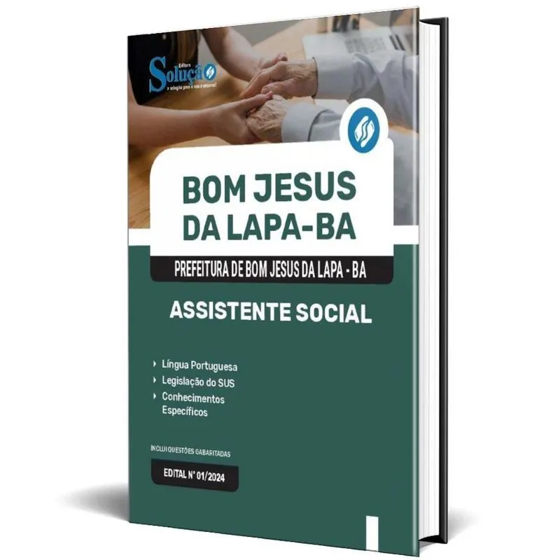 Apostila Prefeitura Bom Jesus Da Lapa Ba 2024 Assistente