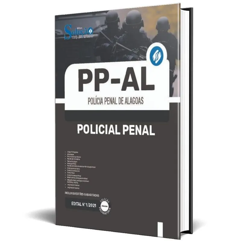 Apostila Concurso Pp Al 2024 - Policial Penal