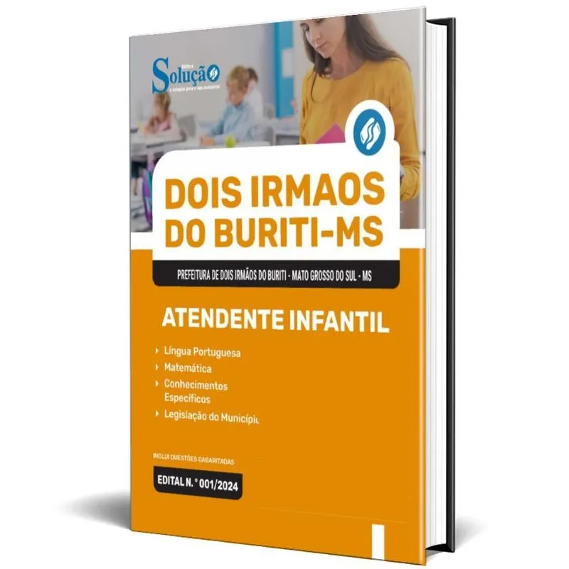 Apostila Prefeitura Dois Irmãos Do Buriti Ms 2024 Atendente