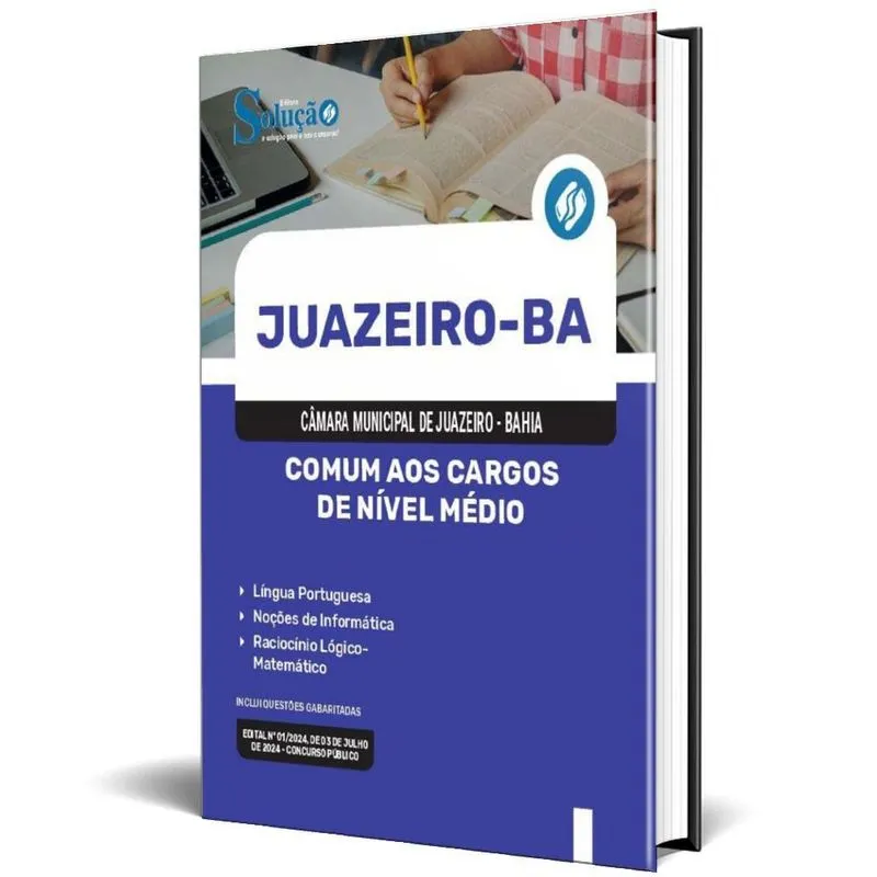 Apostila Câmara Juazeiro Ba 2024 Comum Aos Cargos Nível
