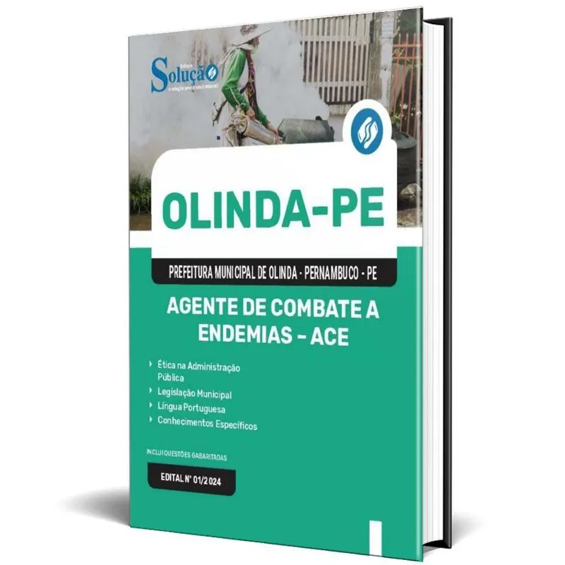 Apostila Prefeitura Olinda Pe 2024 Agente Combate A Endemias