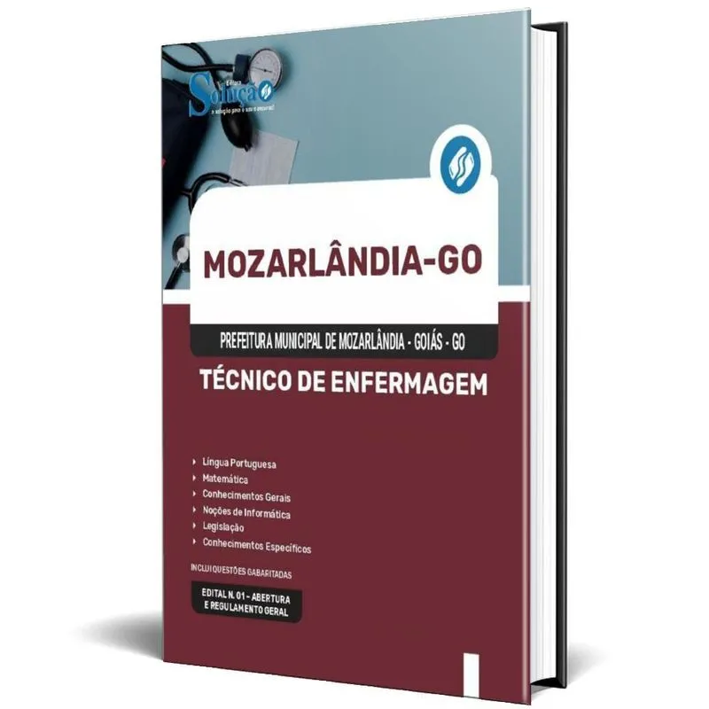 Apostila Prefeitura Mozarlândia Go 2024 - Técnico Enfermagem