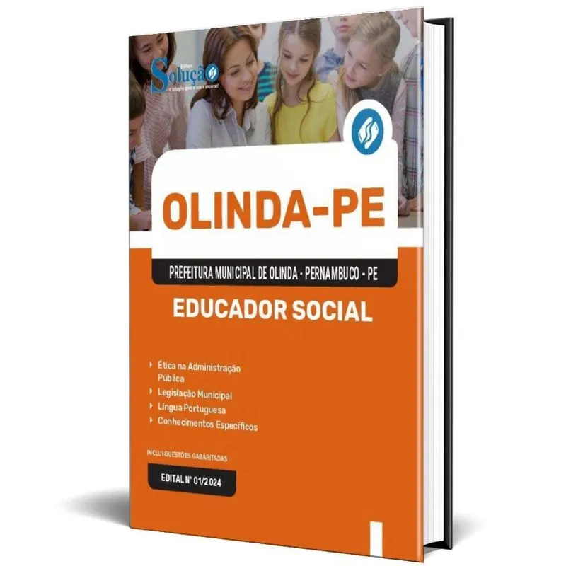 Apostila Prefeitura De Olinda Pe 2024 - Educador Social