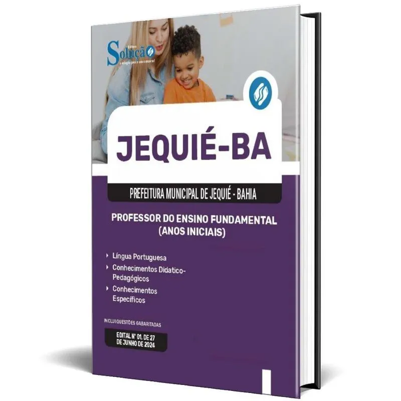 Apostila Prefeitura Jequié Ba 2024 Professor Do Ensino