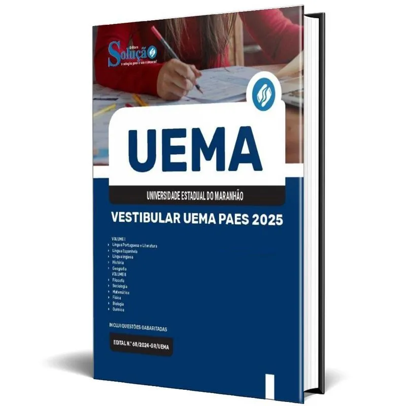 Apostila Uema 2024 - Vestibular Paes