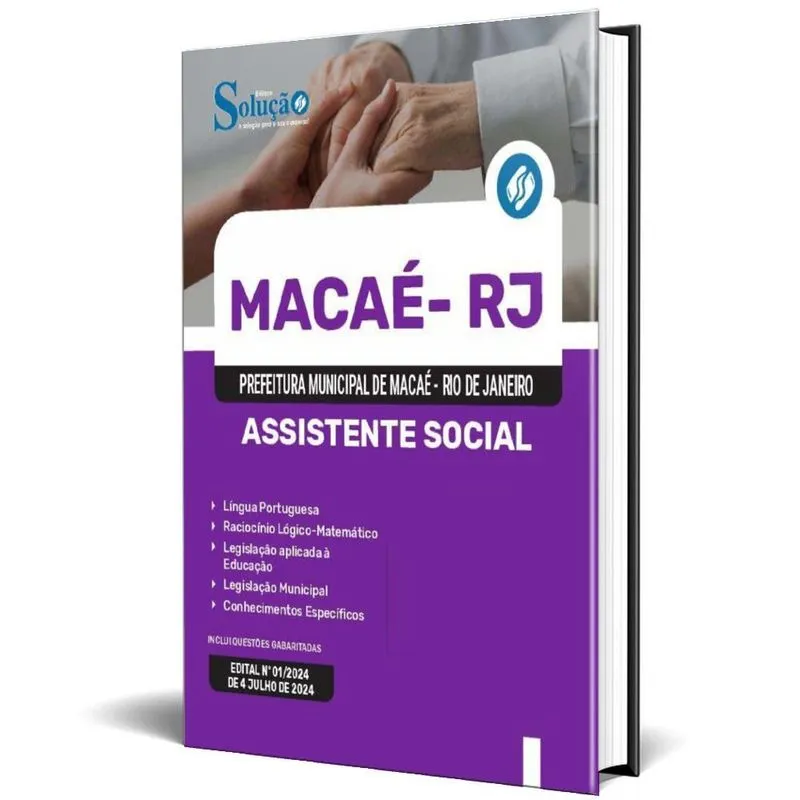 Apostila Prefeitura De Macaé Rj 2024 - Assistente Social