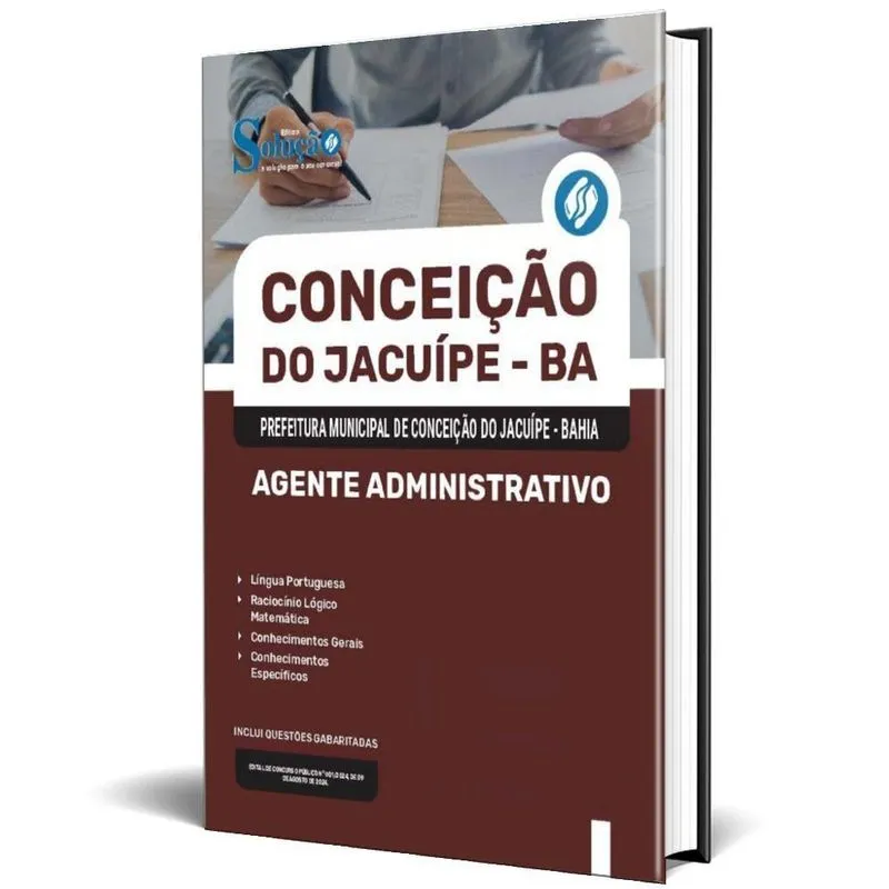 Apostila Prefeitura Conceição Do Jacuípe Ba 2024 Agente
