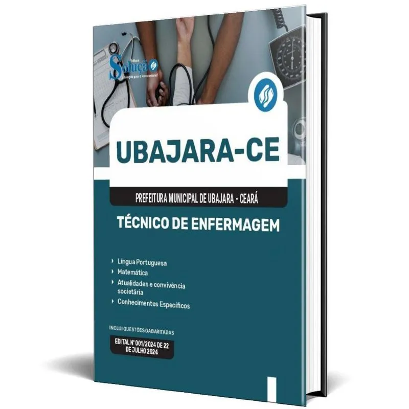 Apostila Prefeitura De Ubajara Ce 2024 - Técnico Enfermagem