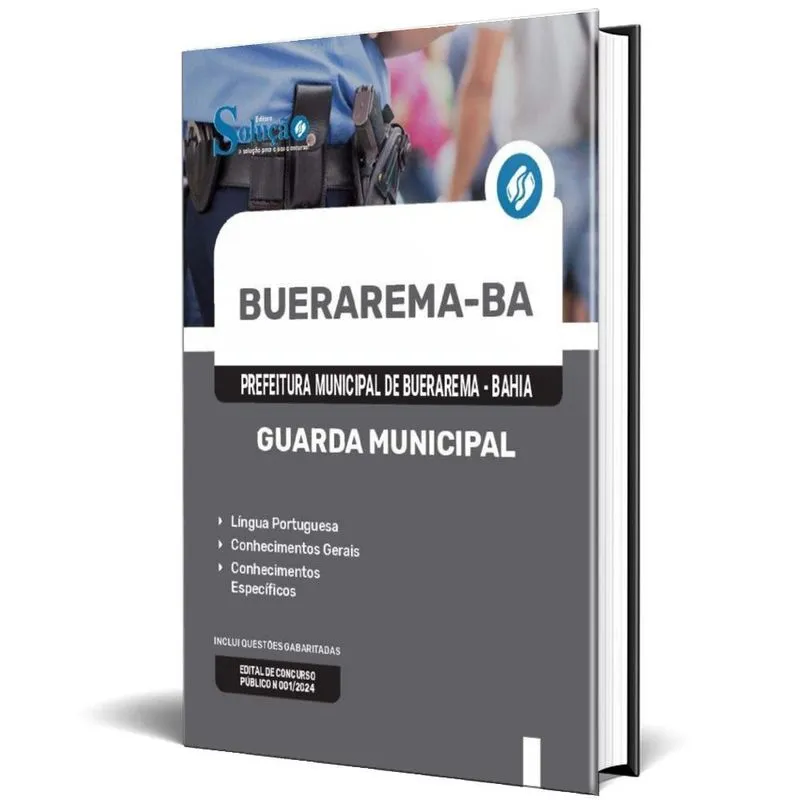 Apostila Prefeitura De Buerarema Ba 2024 - Guarda Municipal