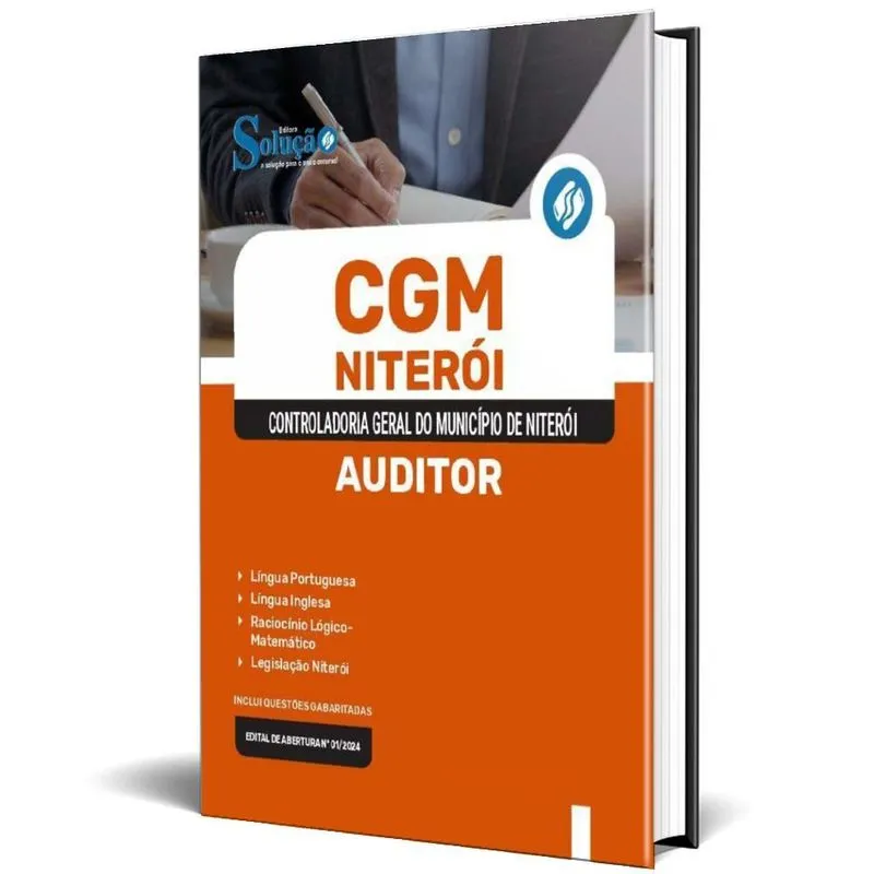 Apostila Cgm Niterói Rj 2024 - Auditor - Comum Aos Cargos