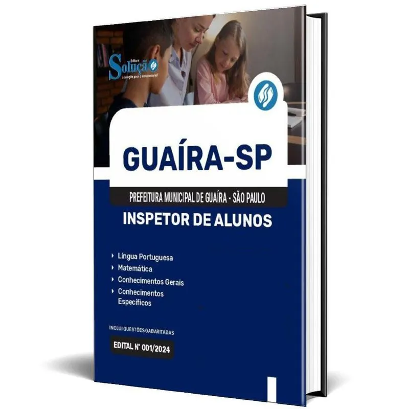 Apostila Prefeitura De Guaíra Sp 2024 - Inspetor De Alunos