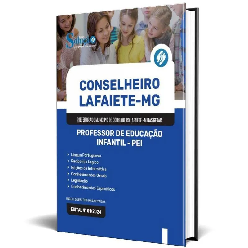 Apostila Prefeitura Conselheiro Lafaiete Mg 2024 Professor