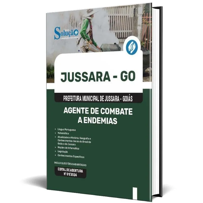 Apostila Prefeitura Jussara Go 2024 Agente Combate A